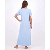 image:image3 Pack Womens Maxi Long Nightgowns Short Sleeve Night Shirt PJ Sleep DressSet 12