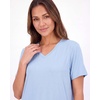 image:image3 Pack Womens Maxi Long Nightgowns Short Sleeve Night Shirt PJ Sleep DressSet 12