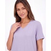 image:image3 Pack Womens Maxi Long Nightgowns Short Sleeve Night Shirt PJ Sleep DressSet 13