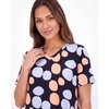 image:image3 Pack Womens Maxi Long Nightgowns Short Sleeve Night Shirt PJ Sleep DressSet 3
