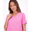 image:image3 Pack Womens Maxi Long Nightgowns Short Sleeve Night Shirt PJ Sleep DressSet 6