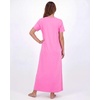 image:image3 Pack Womens Maxi Long Nightgowns Short Sleeve Night Shirt PJ Sleep DressSet 6
