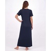image:image3 Pack Womens Maxi Long Nightgowns Short Sleeve Night Shirt PJ Sleep DressSet 7