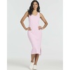 image:image3 Pack Womens Midi Dresses Sleeveless Tank Casual Long Beach Sundress SlitSet 3