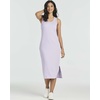 image:image3 Pack Womens Midi Dresses Sleeveless Tank Casual Long Beach Sundress SlitSet 4