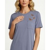 image:image3 Pack Womens Nightgowns Short Sleeve Sleep Dress Night Gowns SleepshirtsSet 4