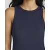 image:image3 Pack Womens Ribbed Mini Sleeveless Tank High Neck Dresses Casual DressSet 2