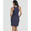 image:image3 Pack Womens Ribbed Mini Sleeveless Tank High Neck Dresses Casual DressSet 2