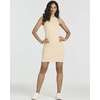image:image3 Pack Womens Ribbed Mini Sleeveless Tank High Neck Dresses Casual DressSet 4