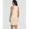 image:image3 Pack Womens Ribbed Mini Sleeveless Tank High Neck Dresses Casual DressSet 4