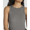 image:image3 Pack Womens Ribbed Mini Sleeveless Tank High Neck Dresses Casual DressSet 5