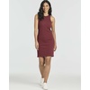 image:image3 Pack Womens Ribbed Mini Sleeveless Tank High Neck Dresses Casual DressSet 6
