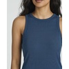 image:image3 Pack Womens Ribbed Mini Sleeveless Tank High Neck Dresses Casual DressSet 7