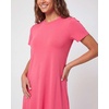 image:image3 Pack Womens T Shirt Dresses Casual Short Sleeve Midi Dress PocketsSet 1