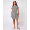 image:image3 Pack Womens T Shirt Dresses Casual Short Sleeve Midi Dress PocketsSet 9
