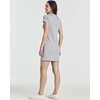 image:image3 Pack Womens Tshirt Dress Ribbed V Neck Short Sleeve Casual Summer DressSet 2