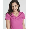 image:image3 Pack Womens Tshirt Dress Ribbed V Neck Short Sleeve Casual Summer DressSet 2
