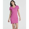 image:image3 Pack Womens Tshirt Dress Ribbed V Neck Short Sleeve Casual Summer DressSet 2