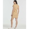 image:image3 Pack Womens Tshirt Dress Ribbed V Neck Short Sleeve Casual Summer DressSet 3