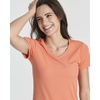 image:image3 Pack Womens Tshirt Dress Ribbed V Neck Short Sleeve Casual Summer DressSet 4