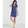 image:image3 Pack Womens Tshirt Dress Ribbed V Neck Short Sleeve Casual Summer DressSet 4