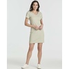 image:image3 Pack Womens Tshirt Dress Ribbed V Neck Short Sleeve Casual Summer DressSet 5