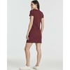 image:image3 Pack Womens Tshirt Dress Ribbed V Neck Short Sleeve Casual Summer DressSet 6
