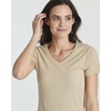 image:image3 Pack Womens Tshirt Dress Ribbed V Neck Short Sleeve Casual Summer DressSet 7