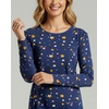 image:imageReal Essentials 3 Pack UltraSoft Night Shirt for Women Long Sleeve Sleep Shirt Nightgown Available in Plus SizeSet 1