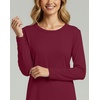 image:imageReal Essentials 3 Pack UltraSoft Night Shirt for Women Long Sleeve Sleep Shirt Nightgown Available in Plus SizeSet 5