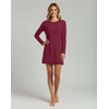 image:imageReal Essentials 3 Pack UltraSoft Night Shirt for Women Long Sleeve Sleep Shirt Nightgown Available in Plus SizeSet 5