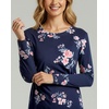 image:imageReal Essentials 3 Pack UltraSoft Night Shirt for Women Long Sleeve Sleep Shirt Nightgown Available in Plus SizeSet 8