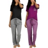 Set E Black & Purple