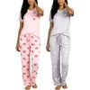Set J Gray & Pink