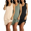 image:image3 Pack Womens Nightgowns Sleep Dress Adult Night Gowns Sleepshirts ShirtsSet 2