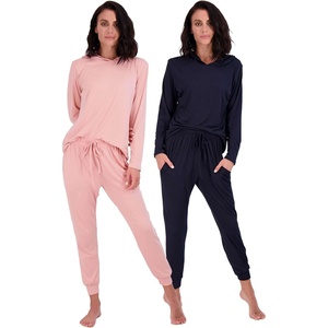 image:image2 Pack Womens Lounge Sets 2 Piece Hoodie Joggers Sweatsuit Matching OutfitHoodie Set 5