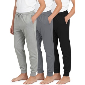 image:image3 Pack Boys Pajama Joggers Sweatpants Lounge Pants Kids Teens PJs PocketsSet 3
