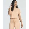 image:image2 Pack Womens Pajama Sets 2 Piece Ribbed Crop Top Joggers Lounge Sets PJsWith Jogger Set 1