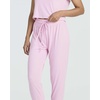 image:image2 Pack Womens Pajama Sets 2 Piece Ribbed Crop Top Joggers Lounge Sets PJsWith Jogger Set 3