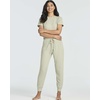 image:image2 Pack Womens Pajama Sets 2 Piece Ribbed Crop Top Joggers Lounge Sets PJsWith Jogger Set 6
