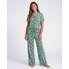 image:image2 Pack Womens Pajama Sets Lounge Set 2 Piece Button Up PJ Sleepwear LadiesMistletoe Flowers  Carinaria Hearts