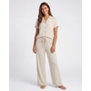 image:image2 Pack Womens Pajama Sets Lounge Set 2 Piece Button Up PJ Sleepwear LadiesNavy Blazer Stars  Moonbeam Check
