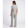 image:image2 Pack Womens Pajama Sets Lounge Set 2 Piece Button Up PJ Sleepwear LadiesVapor Blue Dots  Clear Sky Stripe