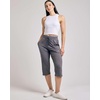 image:image3 Pack Womens Capri Pants Athletic Casual Sweatpants Summer Yoga PocketsSet 2