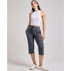 image:image3 Pack Womens Capri Pants Athletic Casual Sweatpants Summer Yoga PocketsSet 4