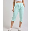image:image3 Pack Womens Capri Pants Athletic Casual Sweatpants Summer Yoga PocketsSet 5