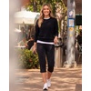 image:image3 Pack Womens Capri Pants Athletic Casual Sweatpants Summer Yoga PocketsSet 9
