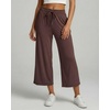 image:image3 Pack Womens Capri Pants Gaucho Wide Leg High Waist Loose Crop PocketsSet 1