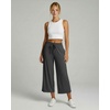 image:image3 Pack Womens Capri Pants Gaucho Wide Leg High Waist Loose Crop PocketsSet 5