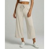 image:image3 Pack Womens Capri Pants Gaucho Wide Leg High Waist Loose Crop PocketsSet 6